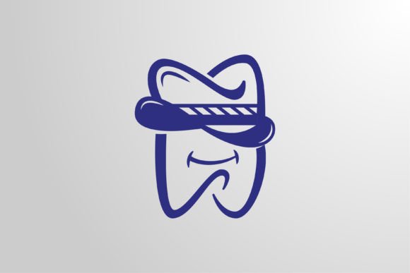 Dental Coboy Logo: Retro Graphics for Bold Logos
