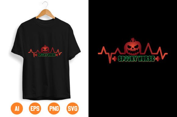 HalloweenT-Shirt Design-07: Spooky Graphics Freebies