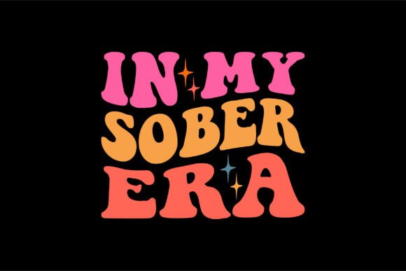In My Sober Era: Retro Graphics for T-Shirt Designs