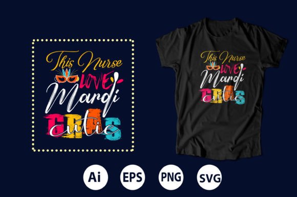 Mardi Gras T-shirt Design 07: Graphics for T-Shirt Designs