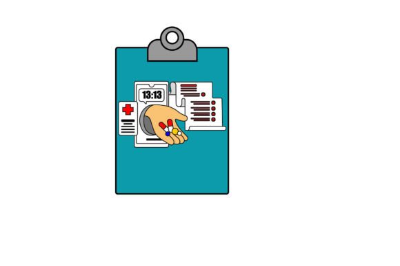 Medical Checkup Monitor: Icons and Graphics Review
