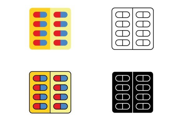 Medical Icon Set Vector 7 Graphics