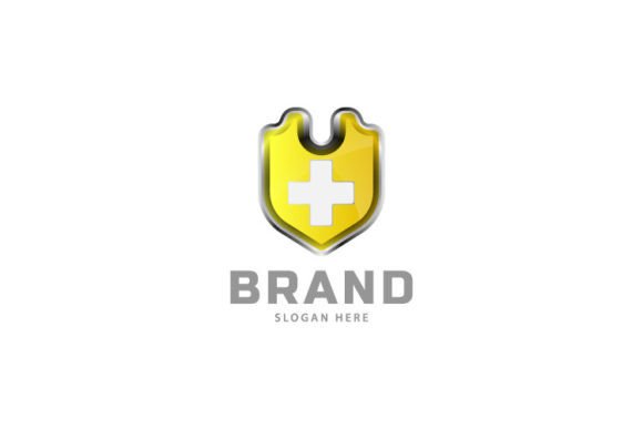 Medical Shield Graphics for Strong Logos