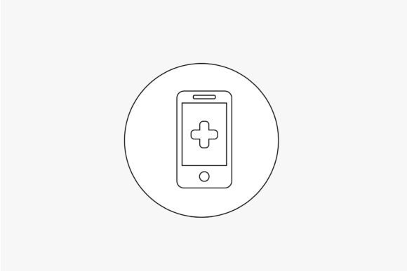 Outline Nurse Medical Simple 16: Essential Graphics & Icons