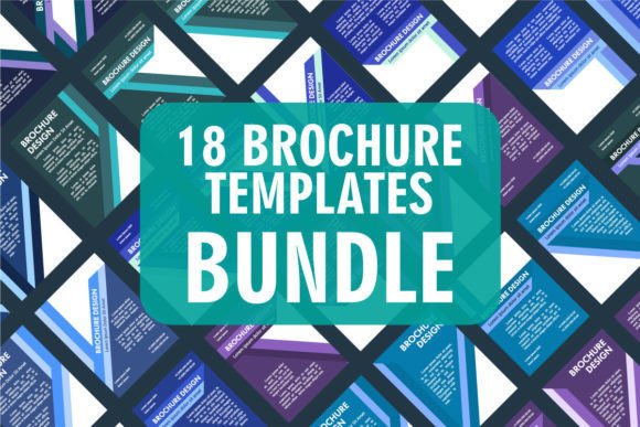 Universal Brochure Layout Template Set: Essential Graphics