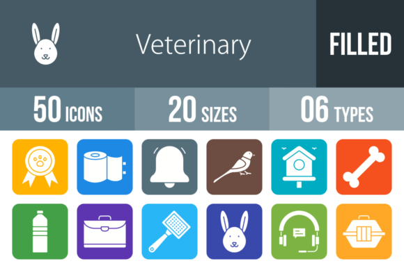 Veterinary Icons & Graphics for Local Branding